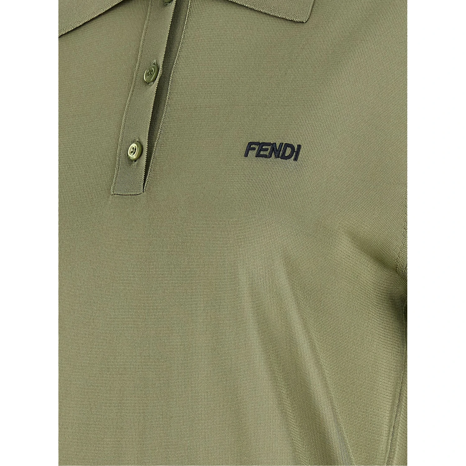 Bicolor Viscose Polo Shirt