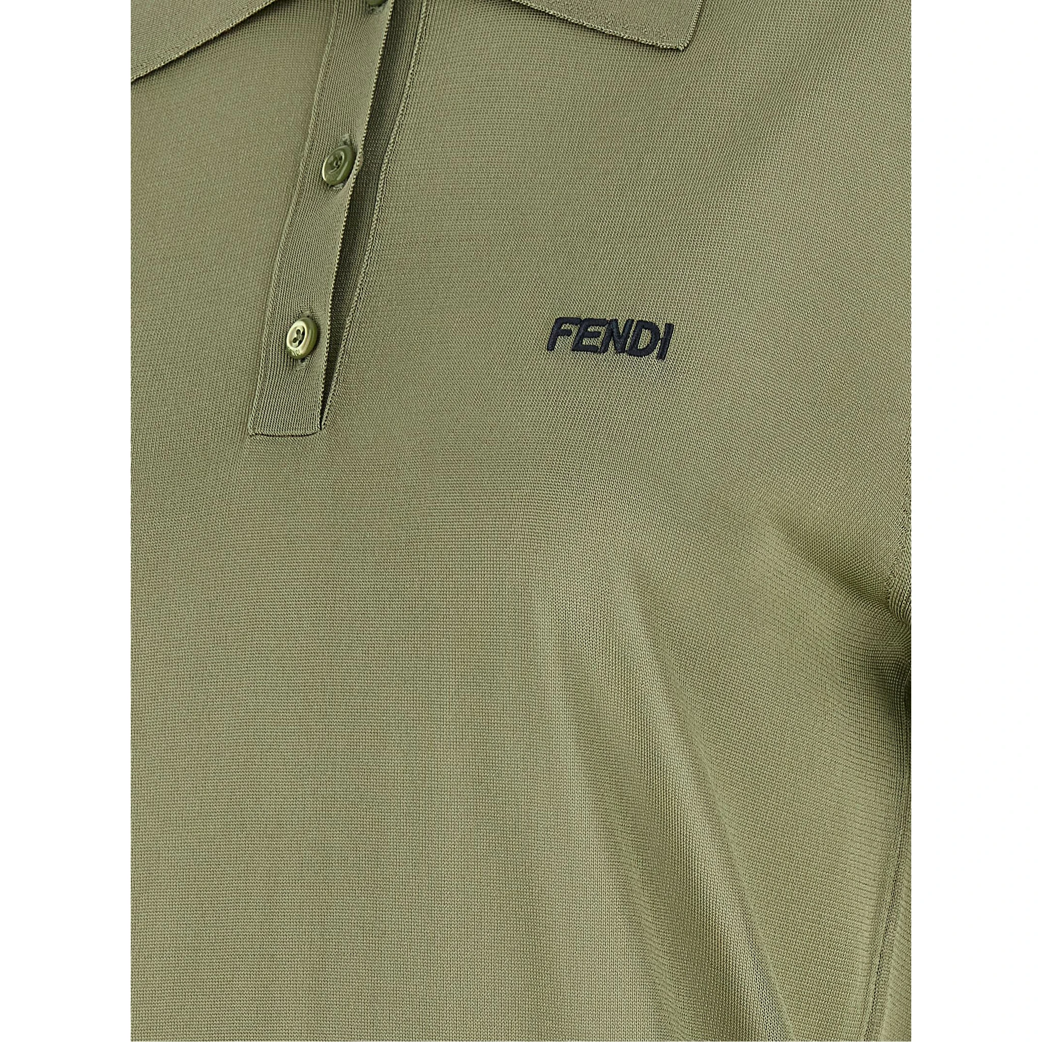 Bicolor Viscose Polo Shirt