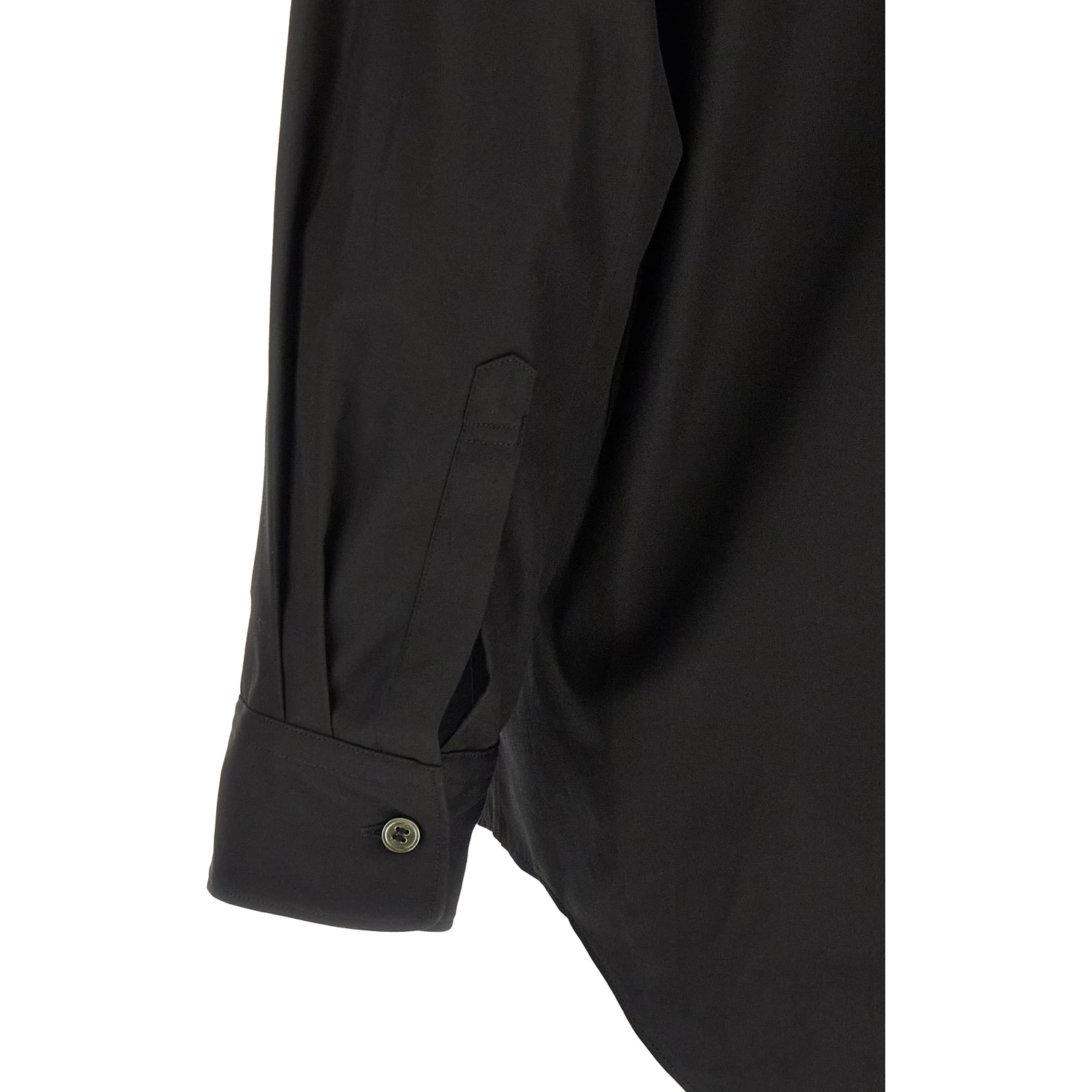 Black Cotton Blouse
