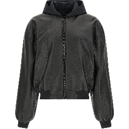 Black Lamb Leather Leather Jacket
