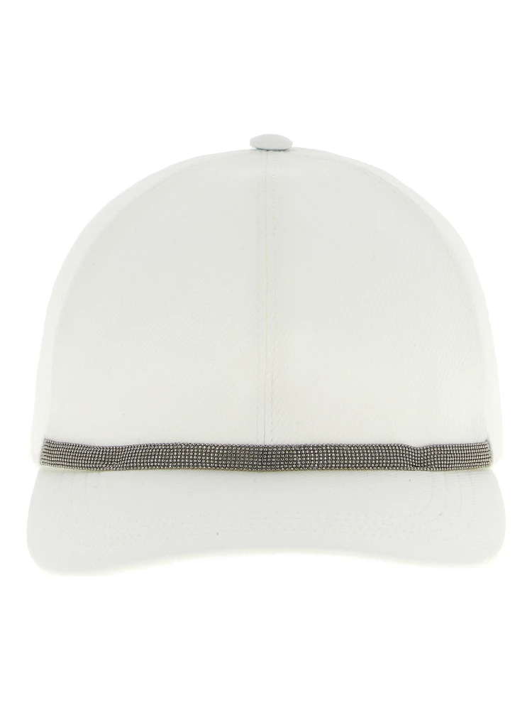 White Cotton Cap (Baseball Hat)