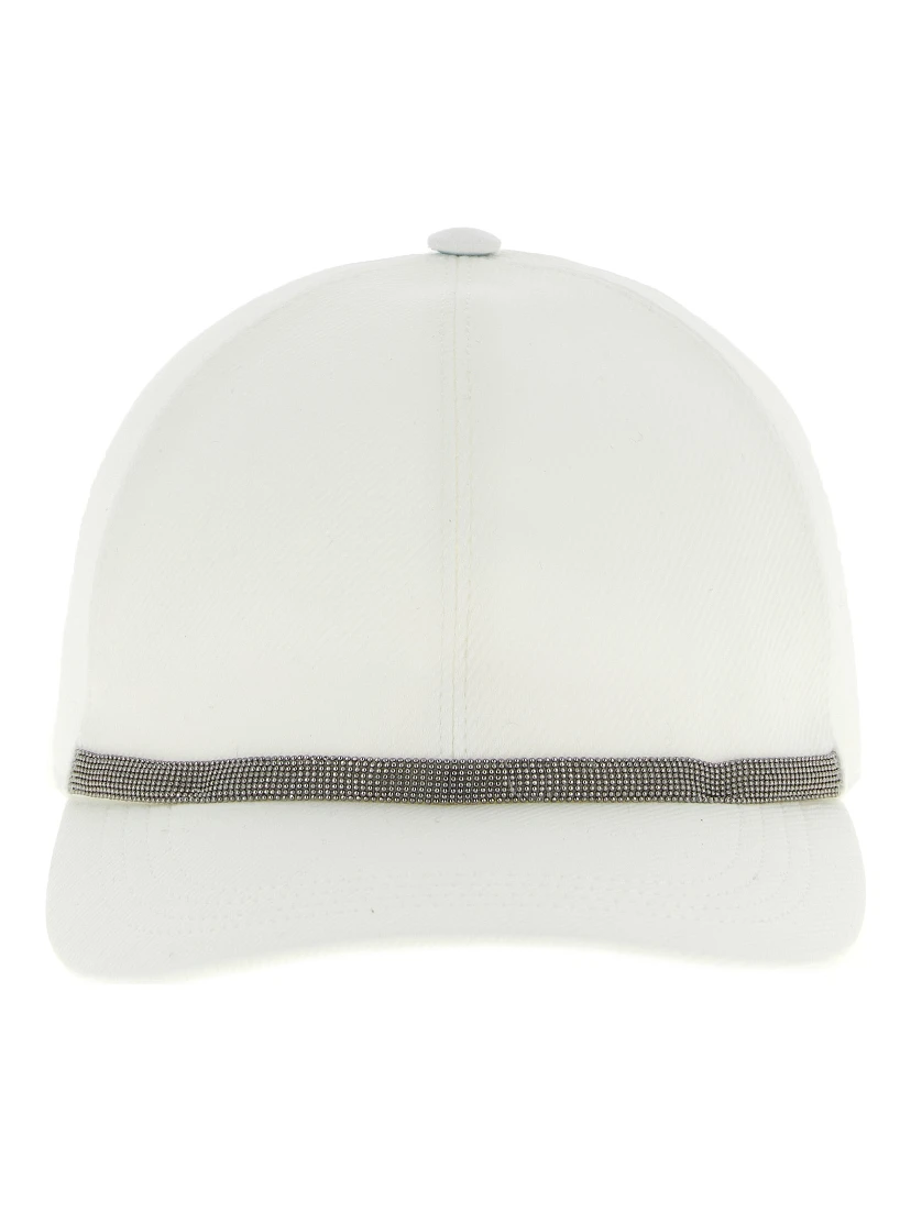 White Cotton Cap (Baseball Hat)