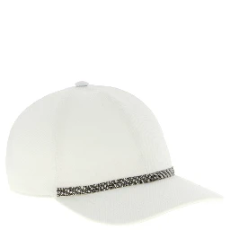 White Cotton Cap (Baseball Hat)