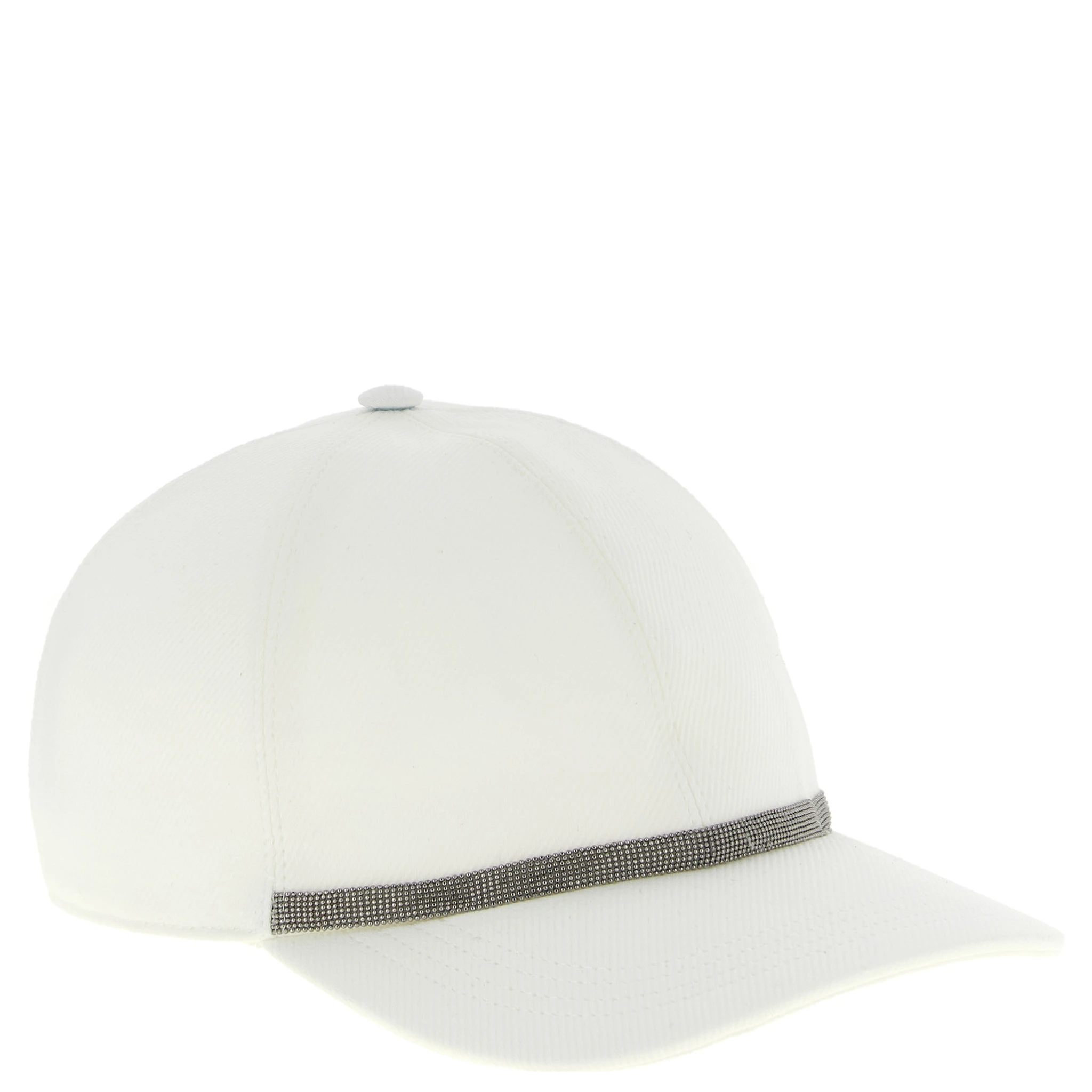 White Cotton Cap (Baseball Hat)