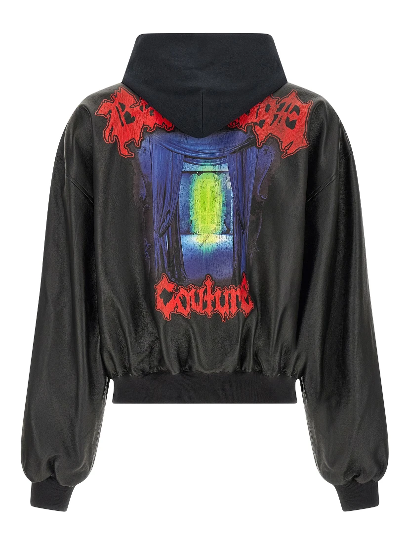 Black Lamb Leather Leather Jacket