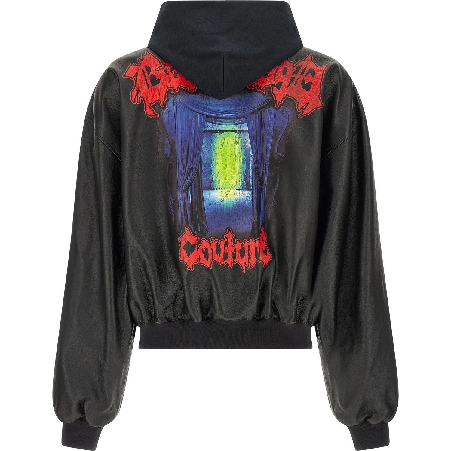 Black Lamb Leather Leather Jacket