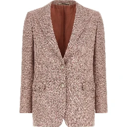 Multicolor Cotton Blazer