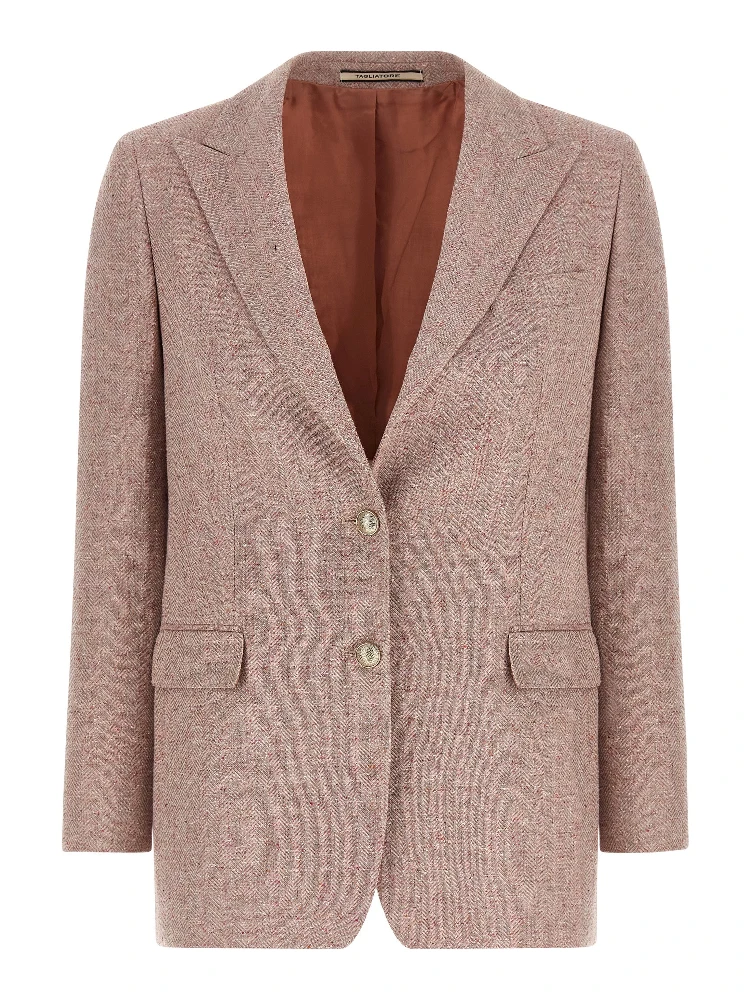 Multicolor Cotton Blazer