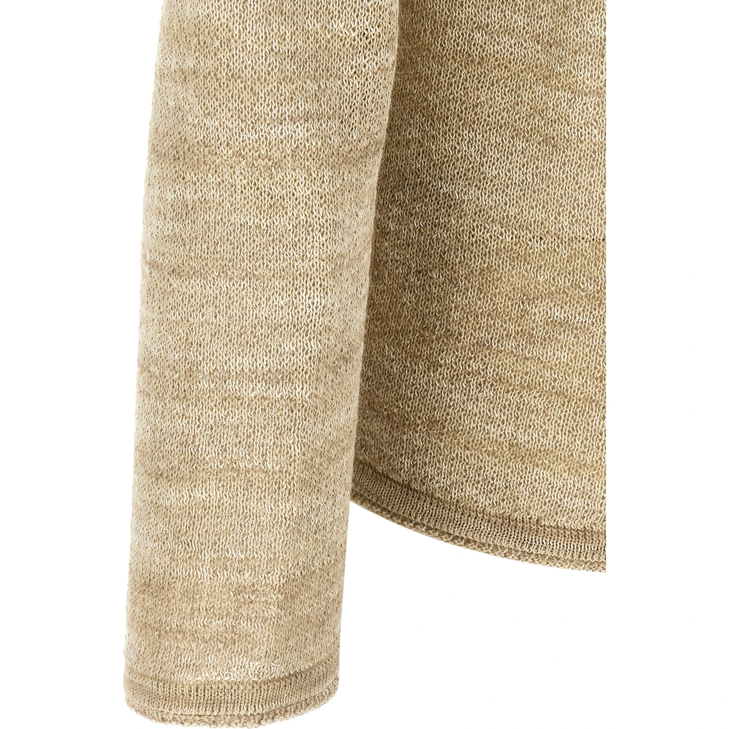 Beige Cotton Cardigan