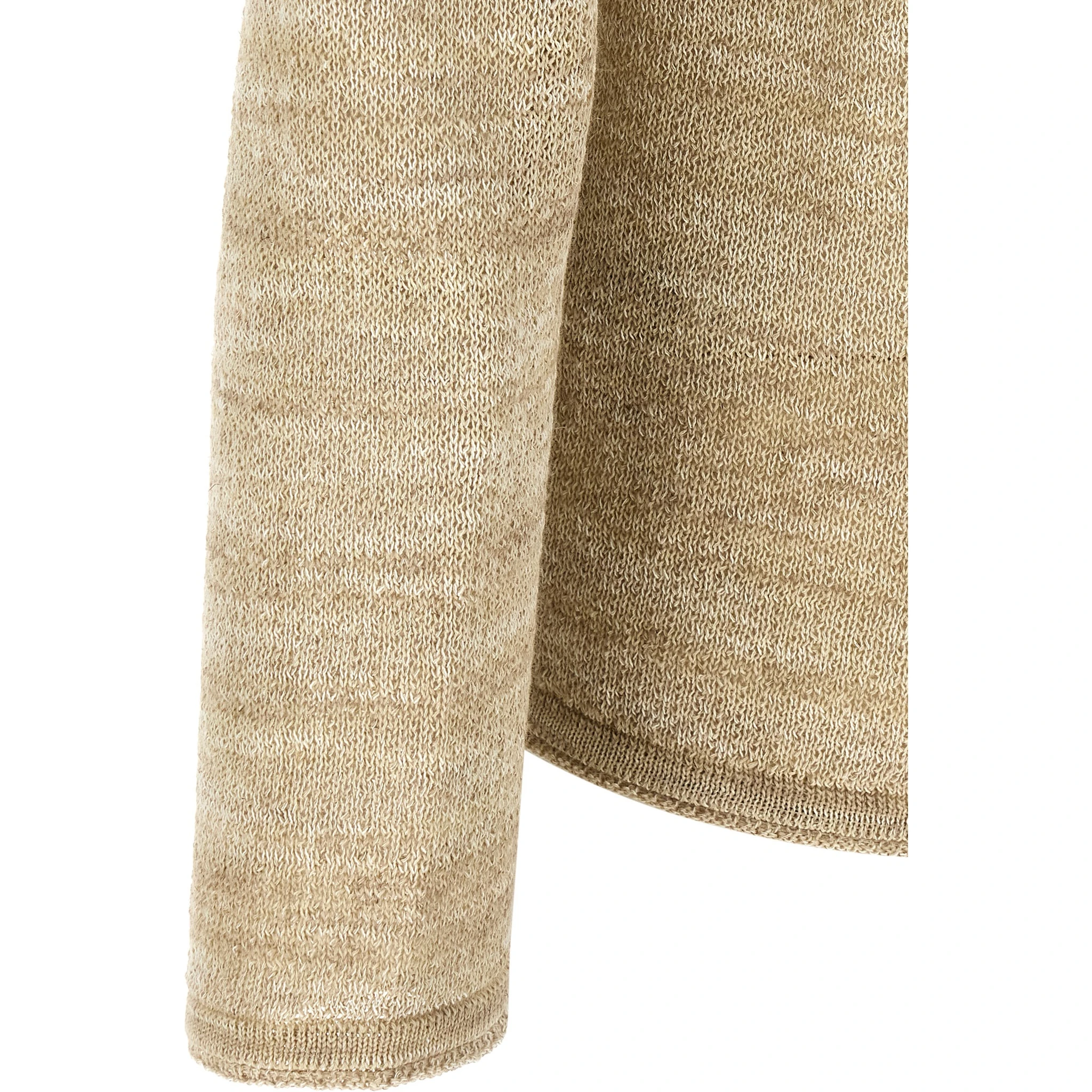 Beige Cotton Cardigan