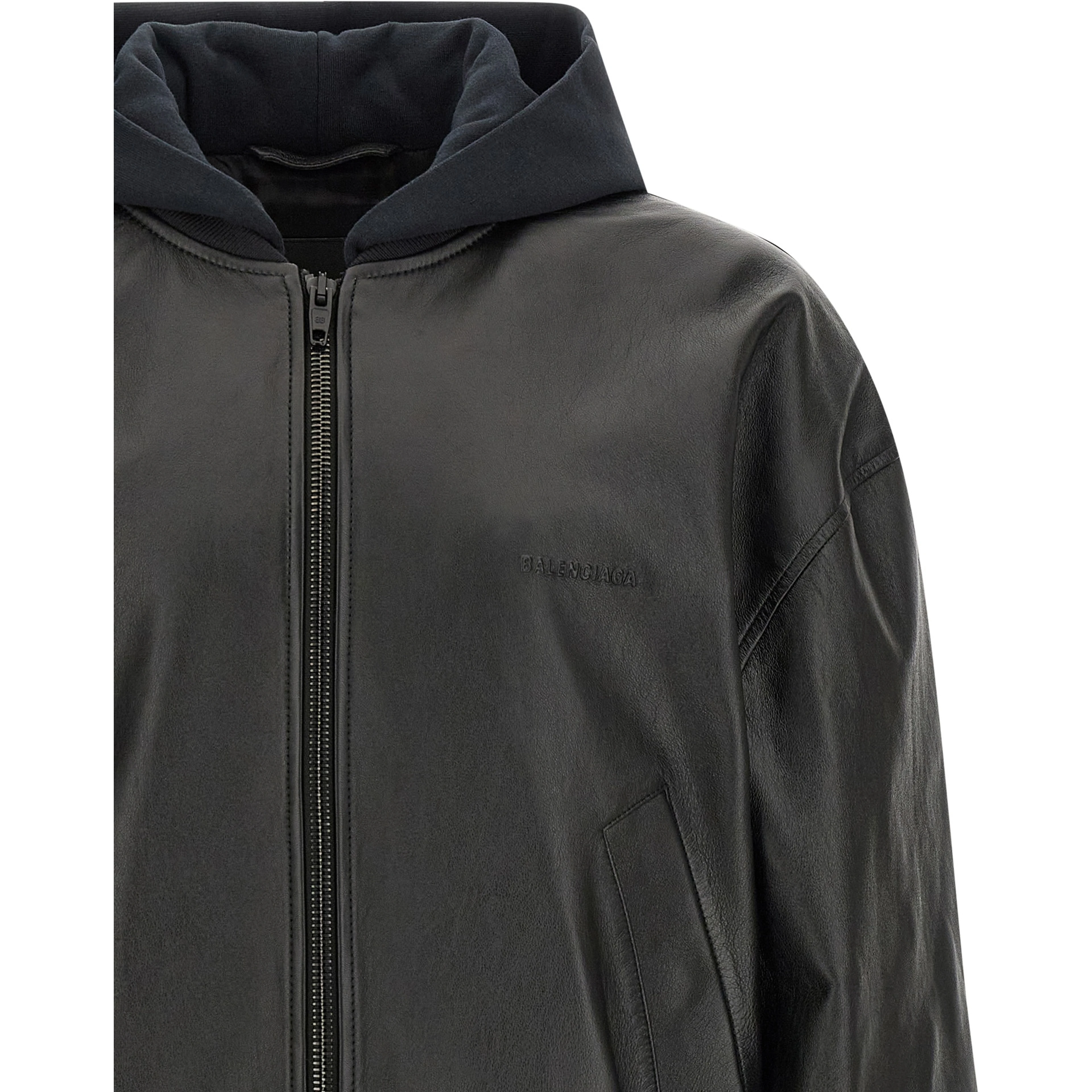 Black Lamb Leather Leather Jacket