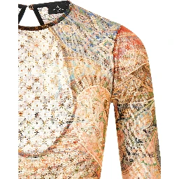 Multicolor Polyamide Bodysuit