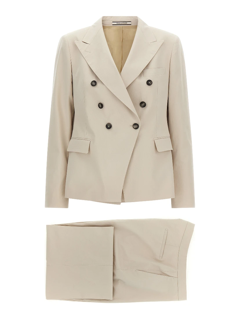 Beige Cotton Blazer