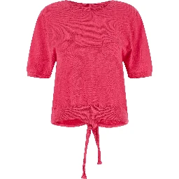 Fuchsia Organic Cotton Cardigan