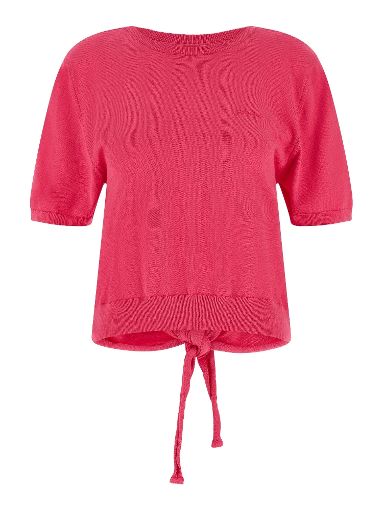 Fuchsia Organic Cotton Cardigan