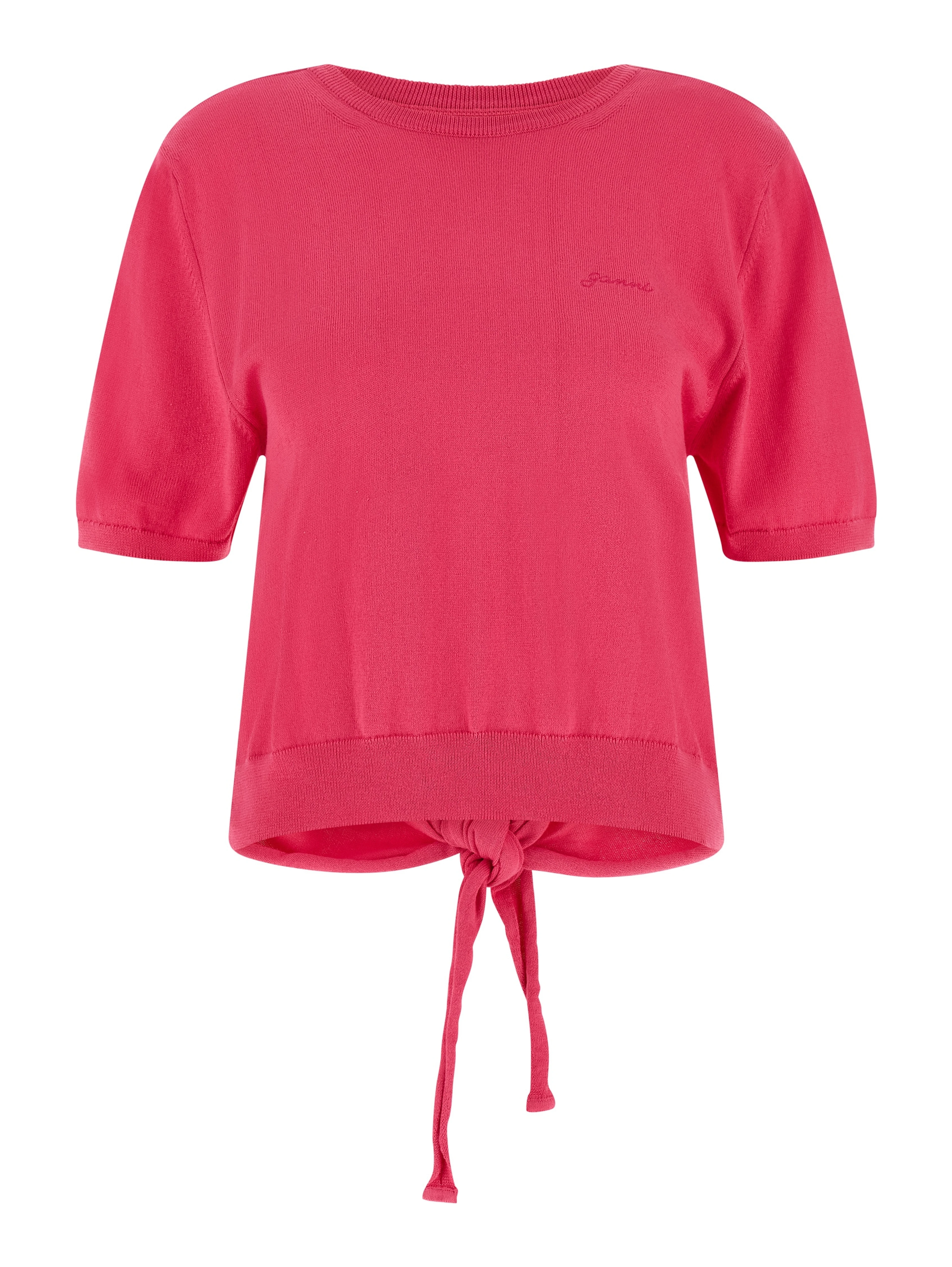 Fuchsia Organic Cotton Cardigan