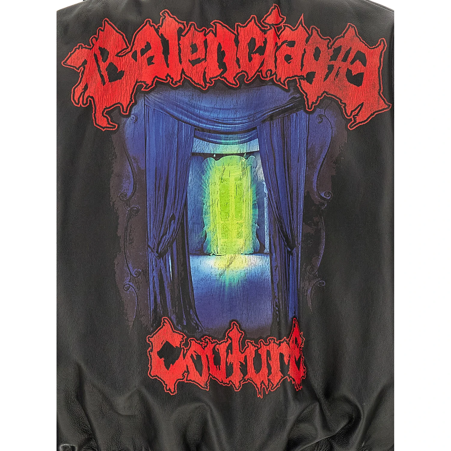 Black Lamb Leather Leather Jacket