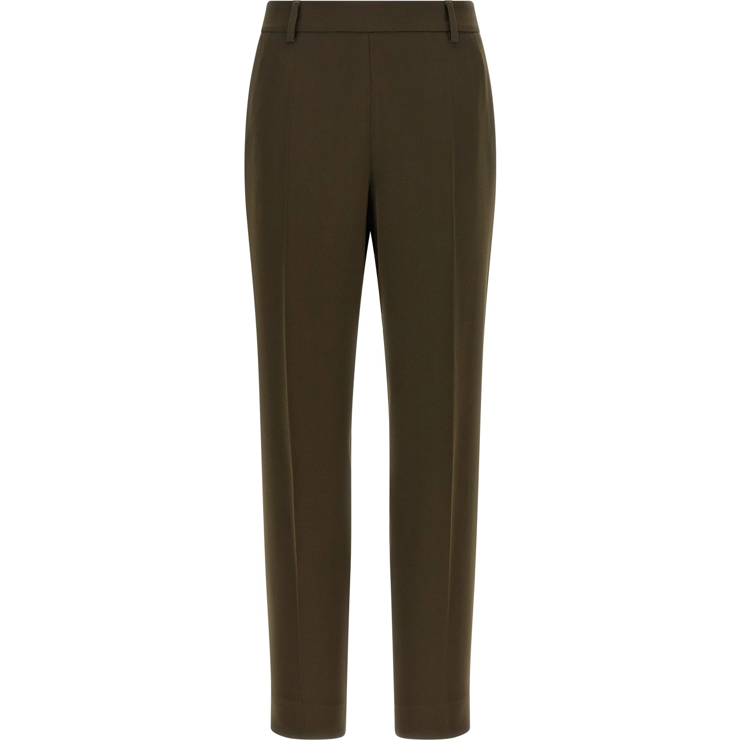 Bicolor Triacetate Casual Pants