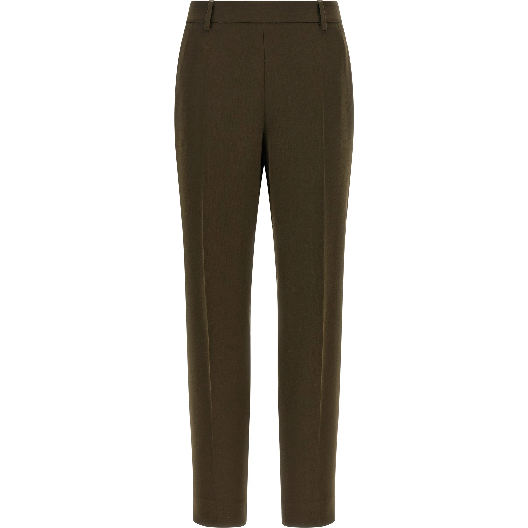 Bicolor Triacetate Casual Pants