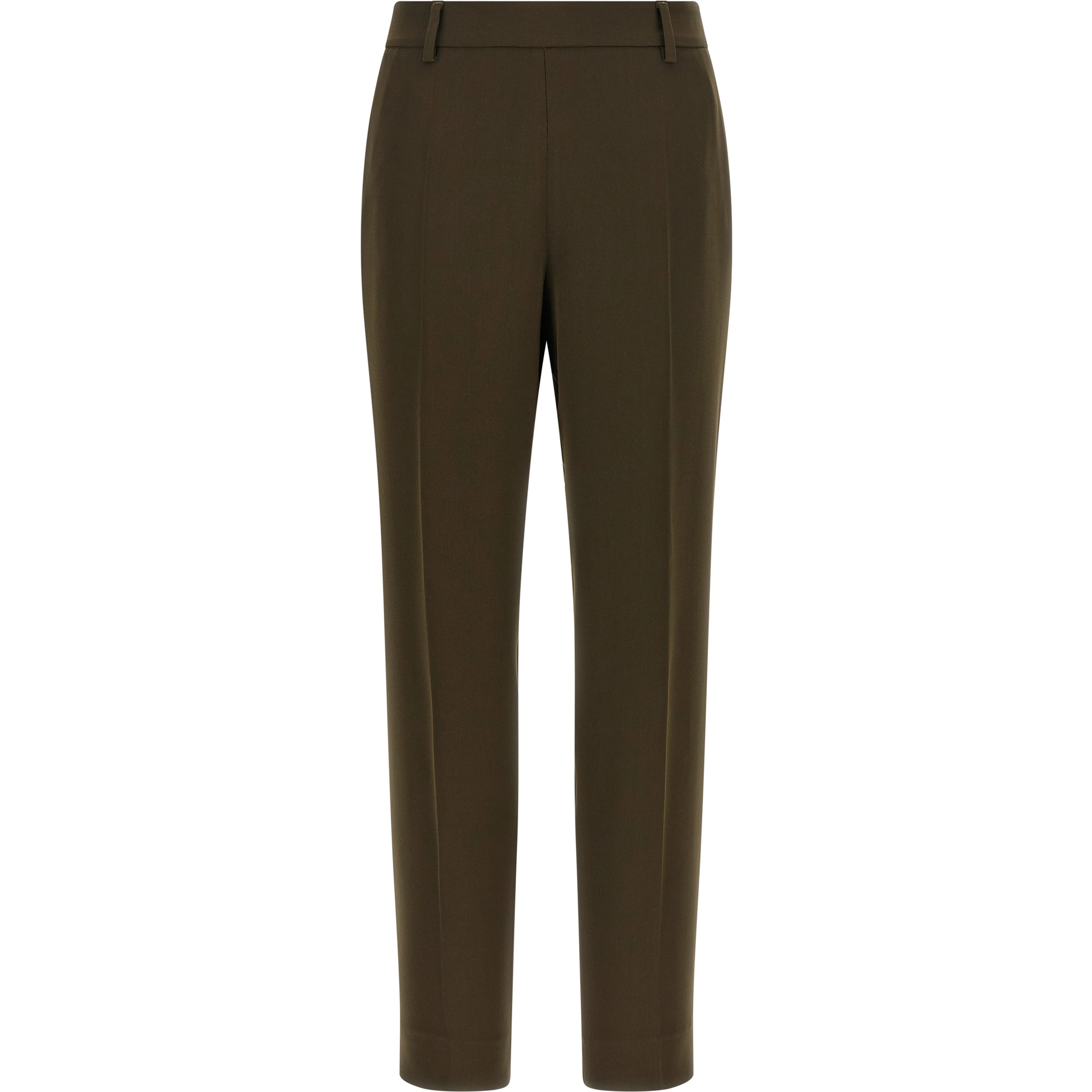 Bicolor Triacetate Casual Pants