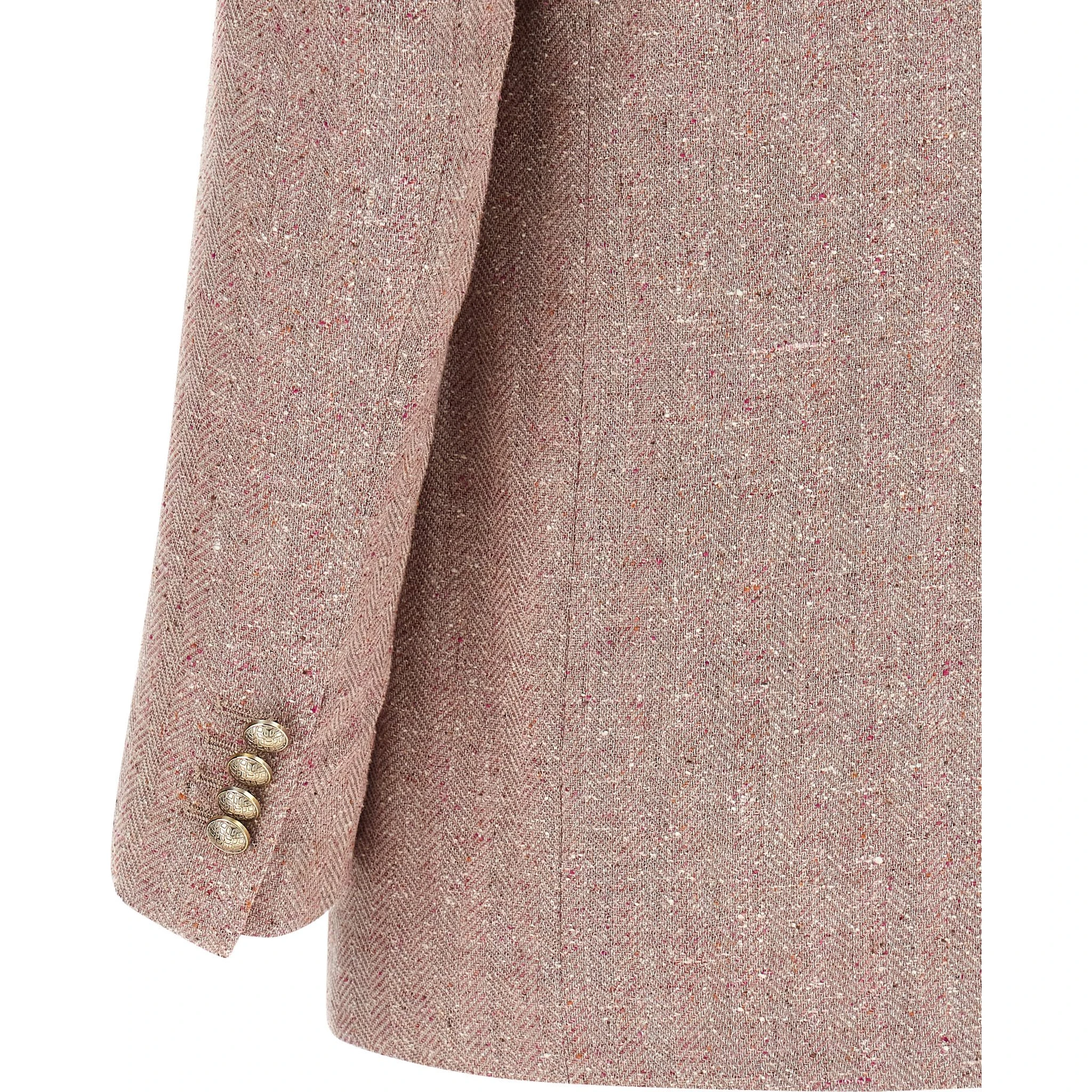 Multicolor Cotton Blazer