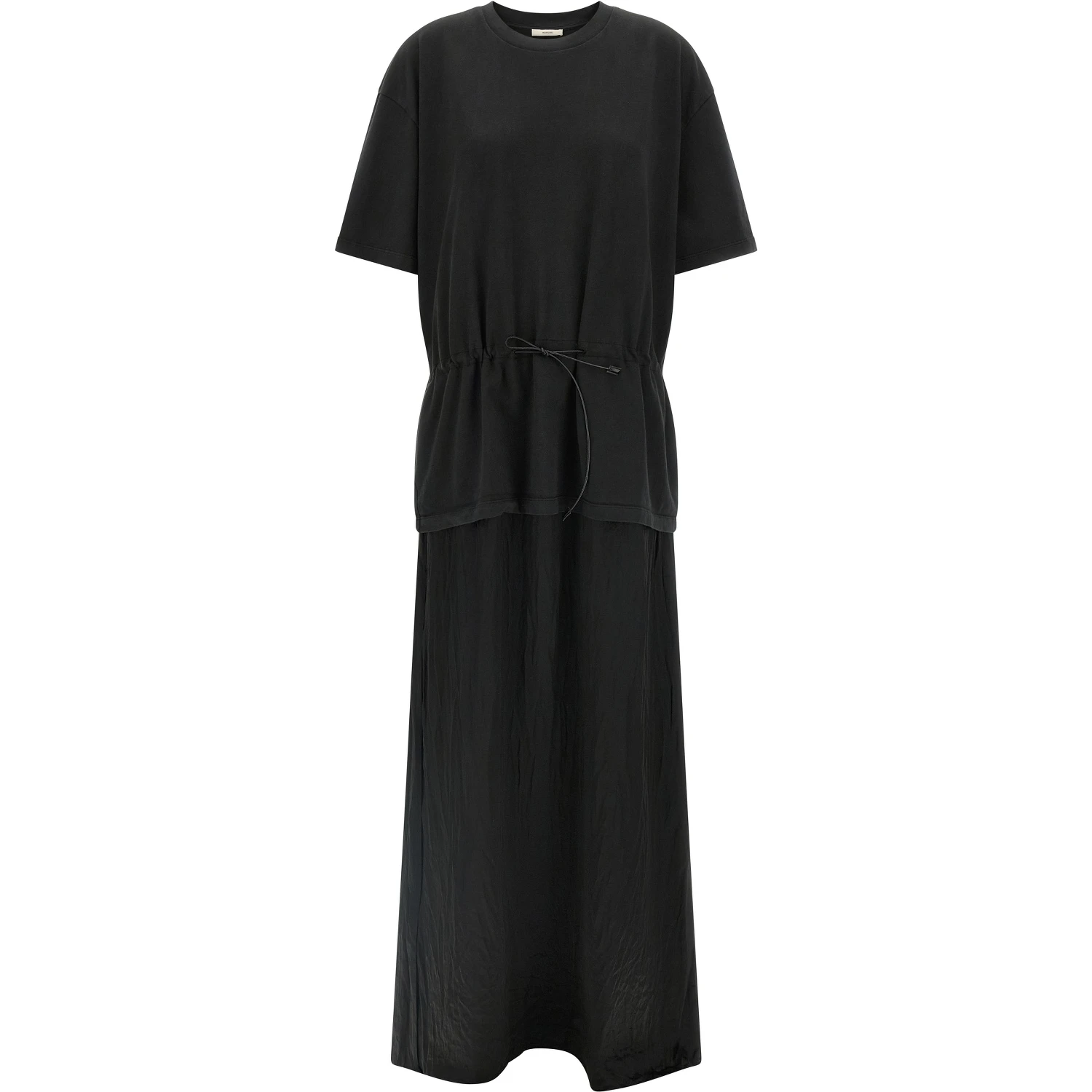 Black Cotton Long Dress