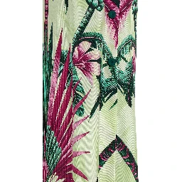 Multicolor Silk Long Dress
