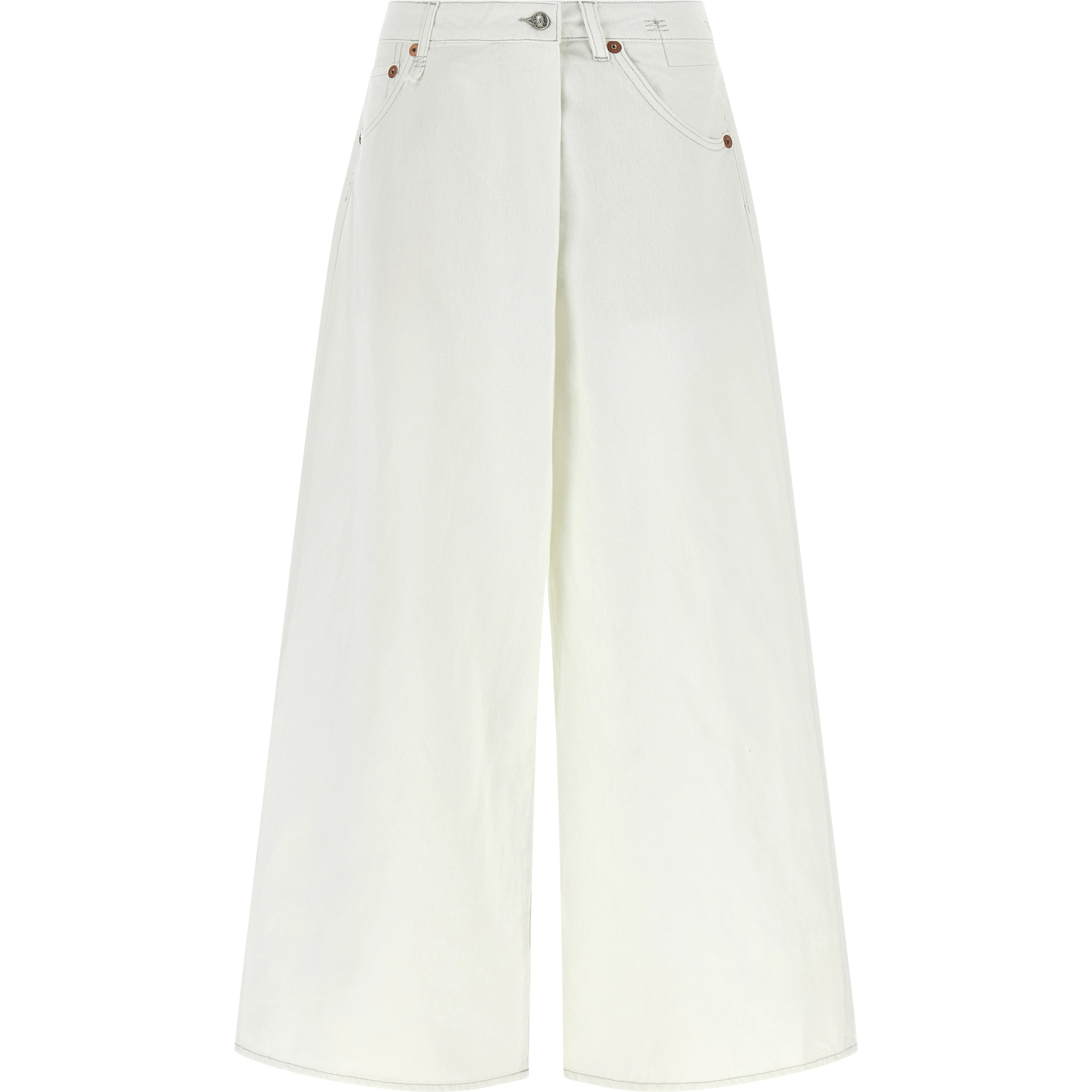 White Cotton Jeans Denim