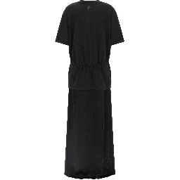 Black Cotton Long Dress
