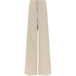 Beige Cotton Blazer