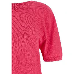 Fuchsia Organic Cotton Cardigan