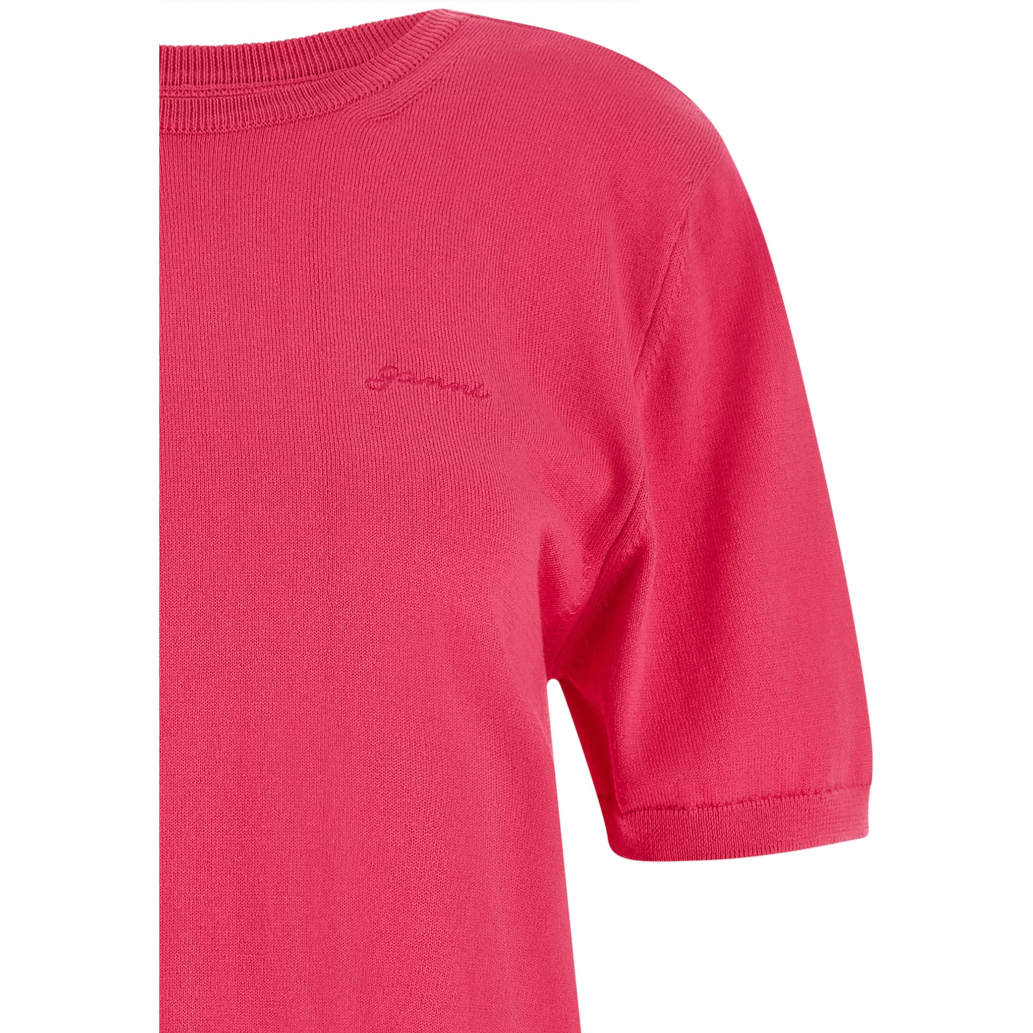 Fuchsia Organic Cotton Cardigan
