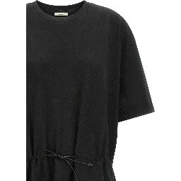 Black Cotton Long Dress