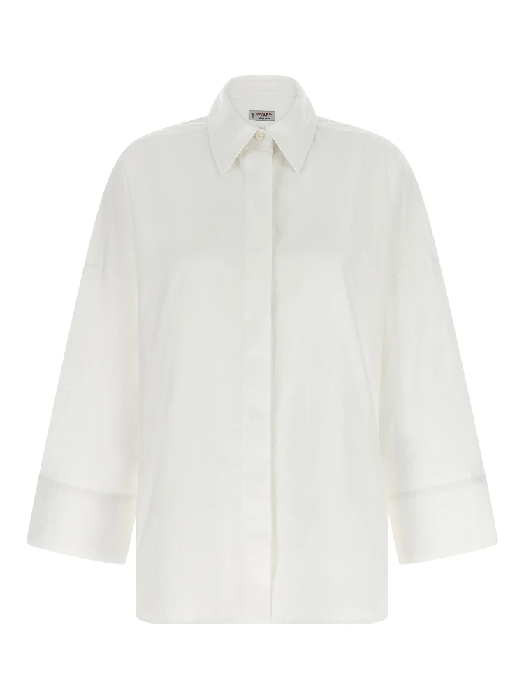 White Cotton Blouse