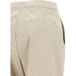 Beige Cotton Blazer