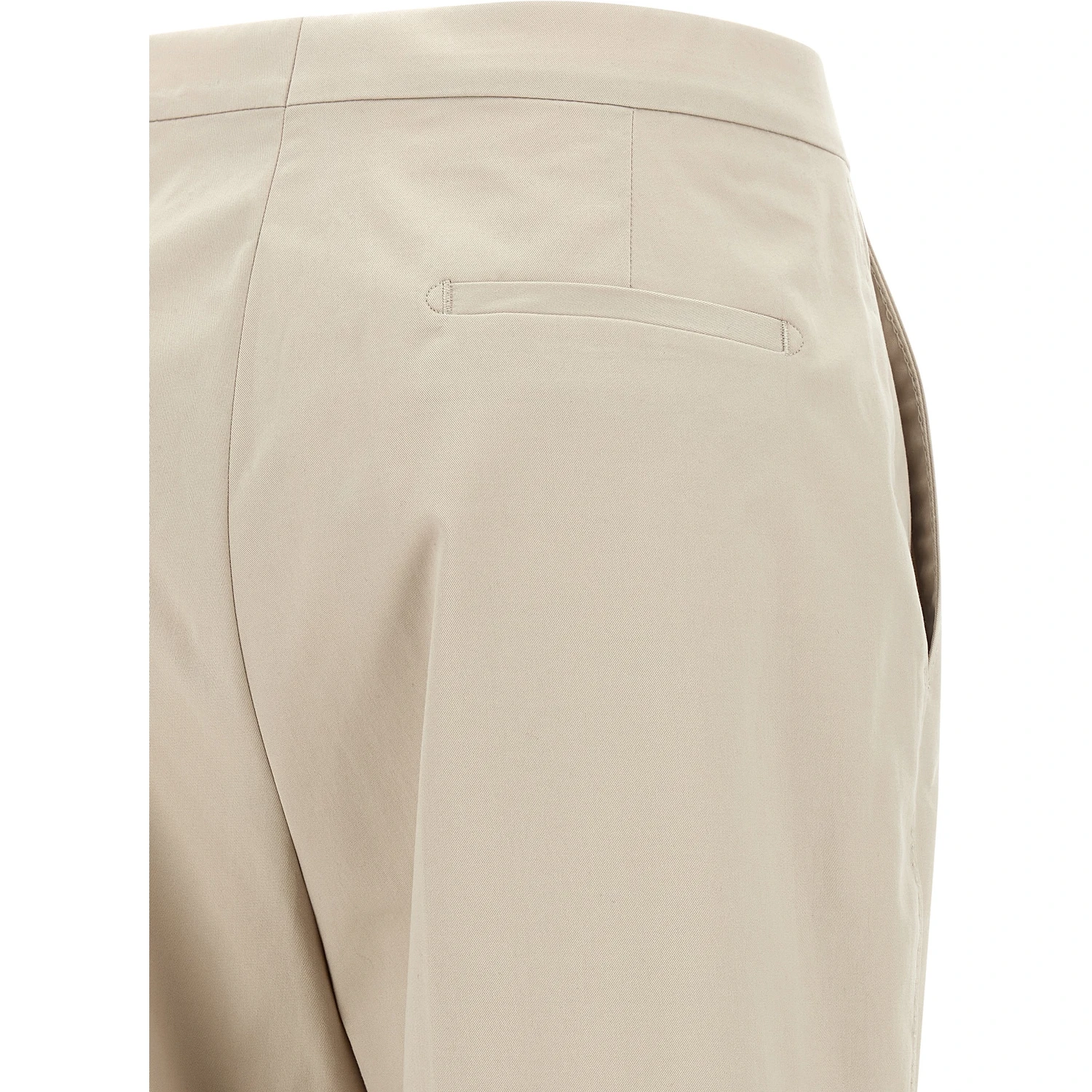 Beige Cotton Blazer