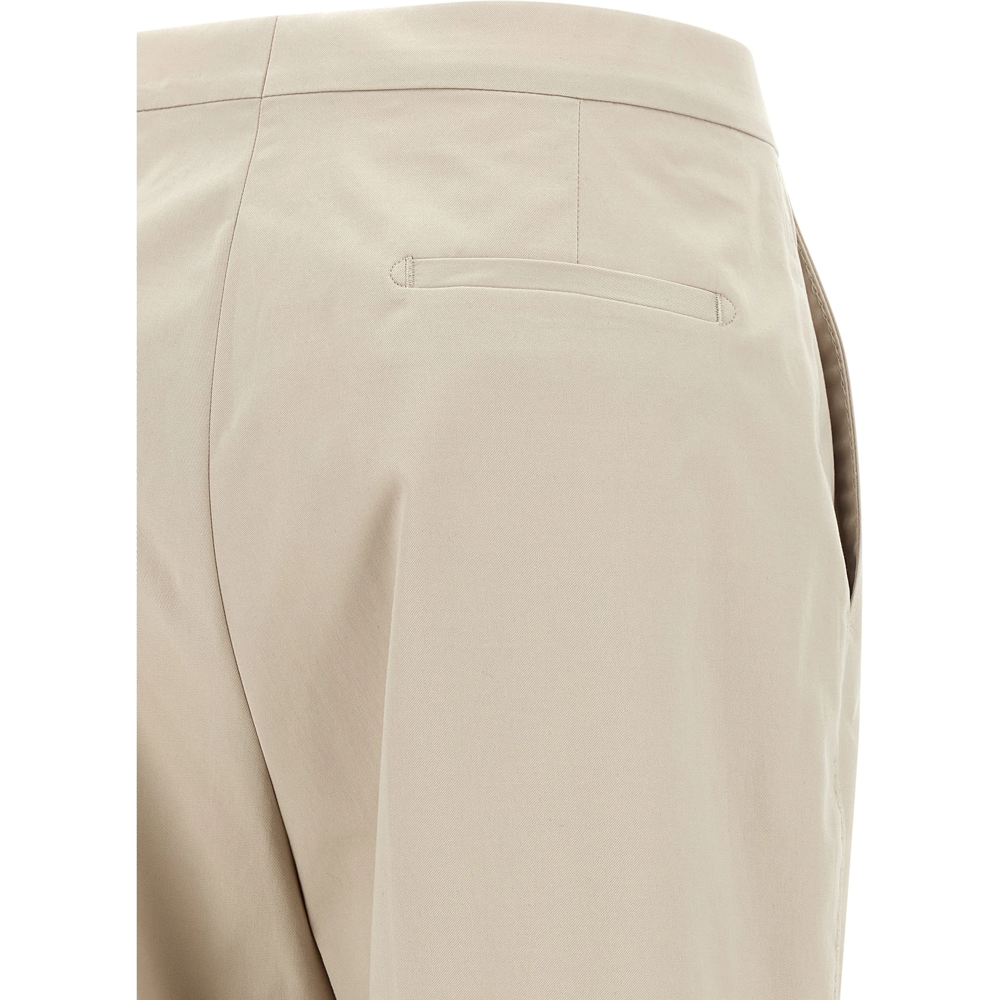Beige Cotton Blazer