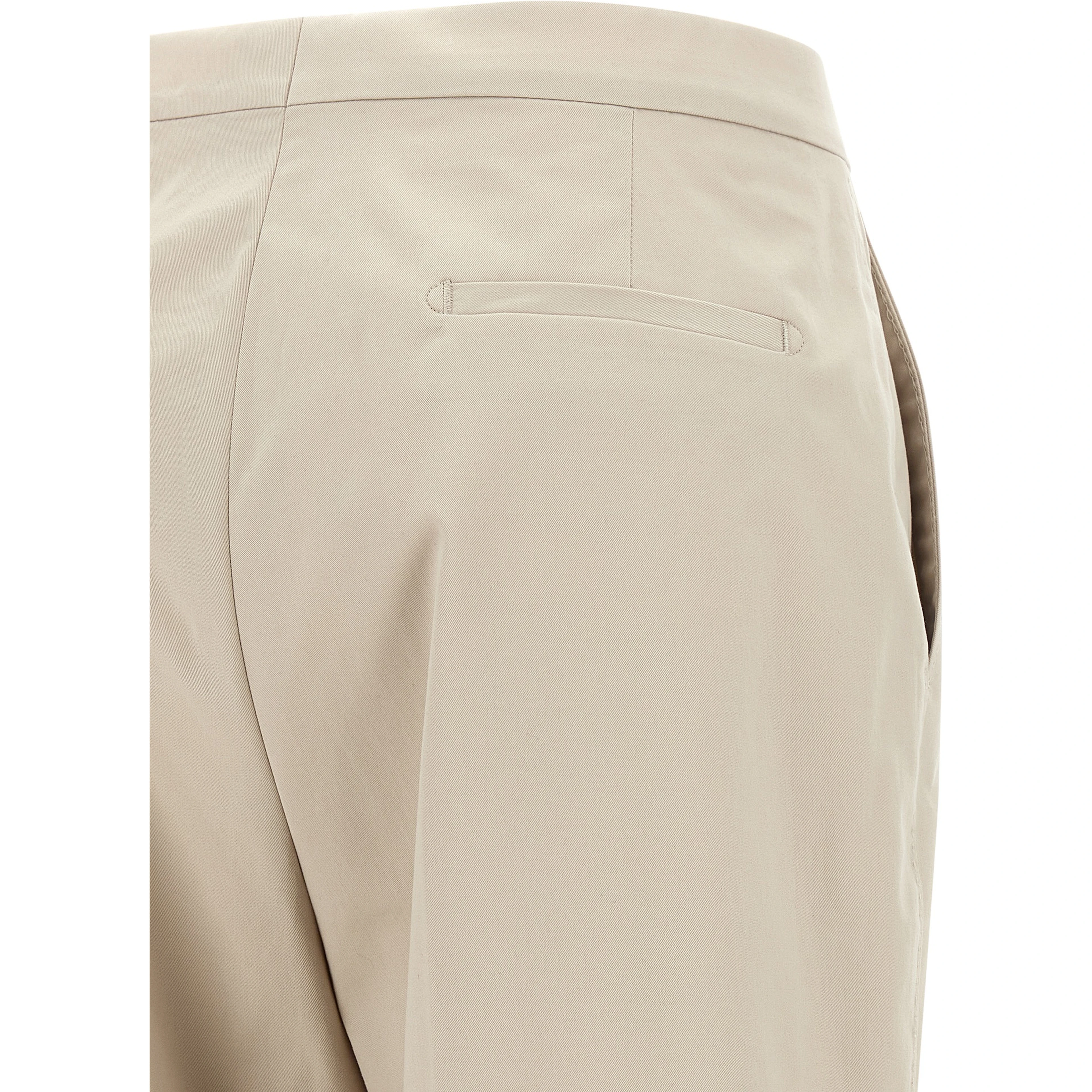Beige Cotton Blazer