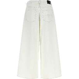 White Cotton Jeans Denim
