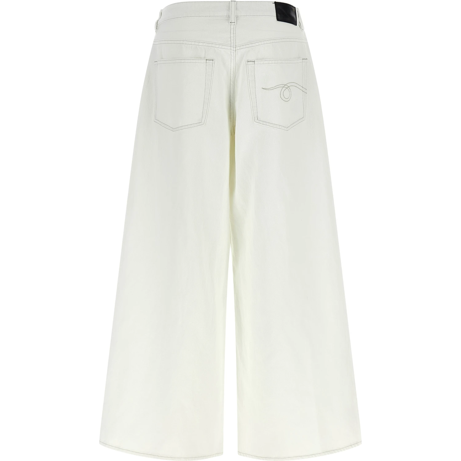 White Cotton Jeans Denim
