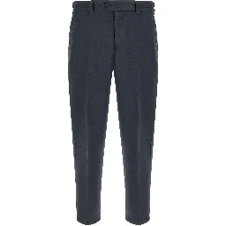 Blue Linen Pants