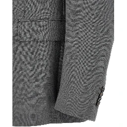 Gray Virgin Wool Two-Piece Suit