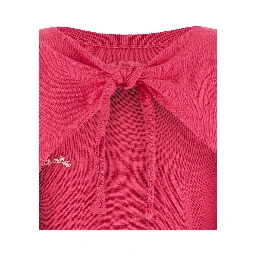 Fuchsia Organic Cotton Cardigan