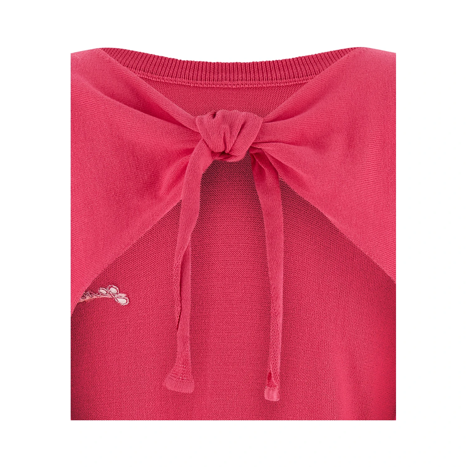 Fuchsia Organic Cotton Cardigan