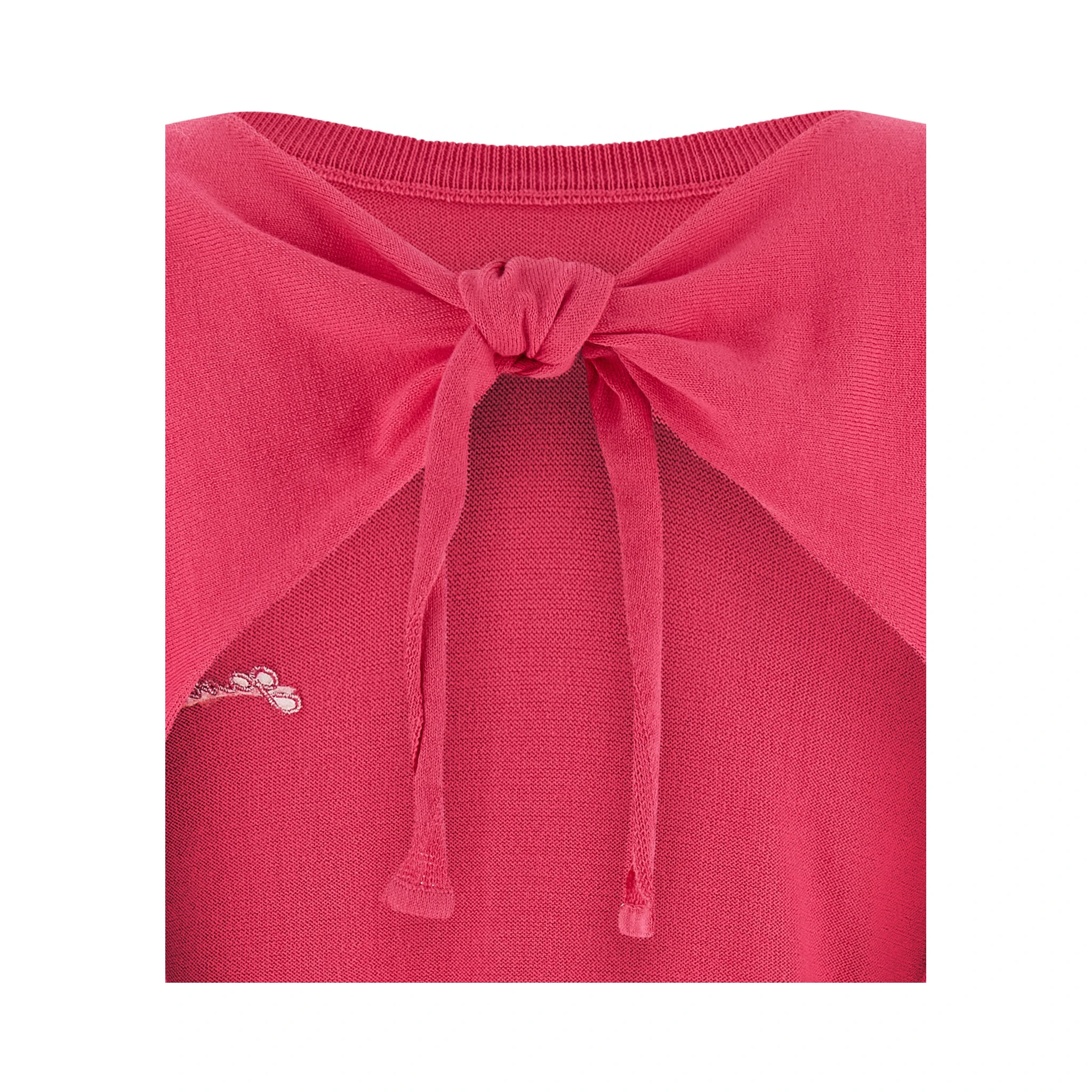 Fuchsia Organic Cotton Cardigan