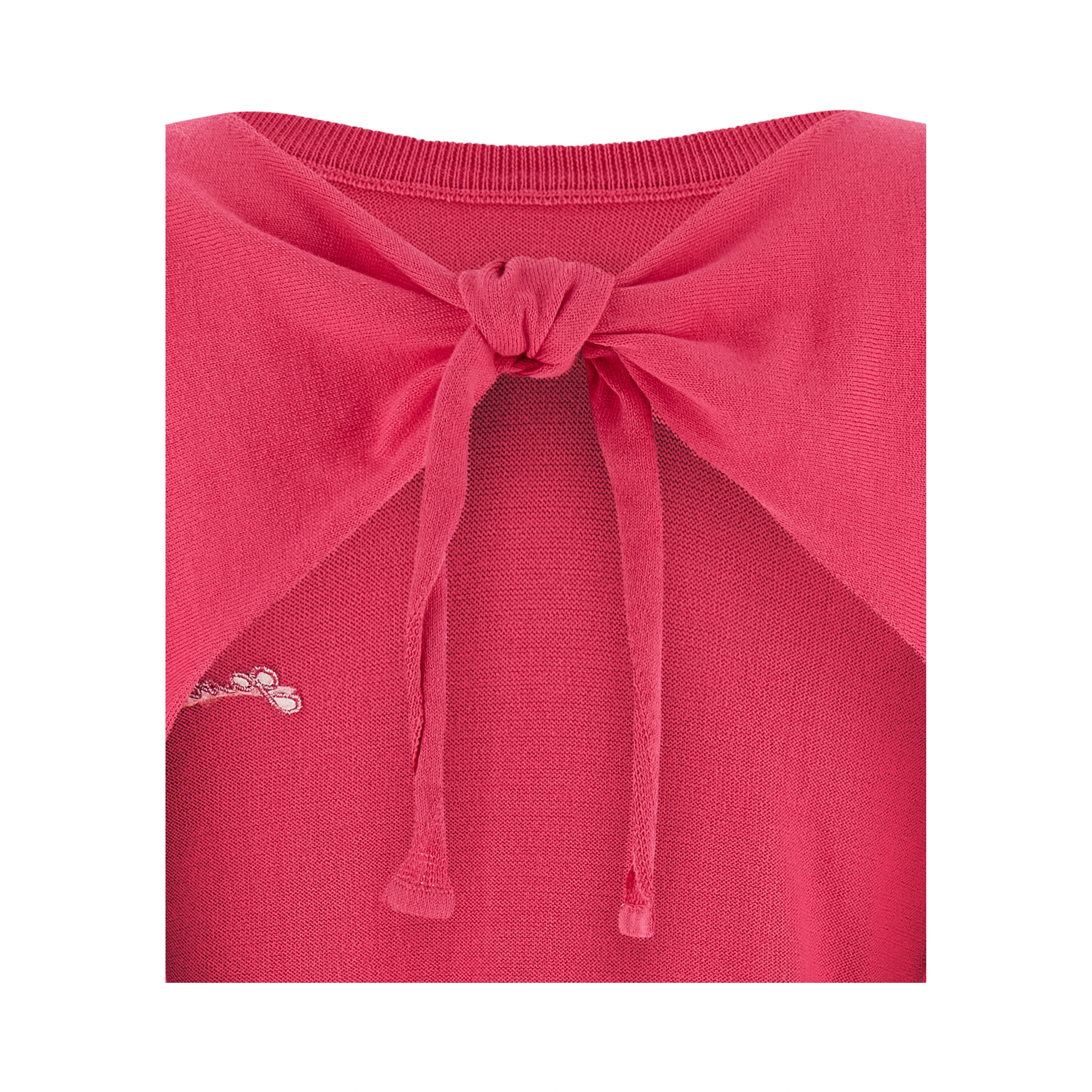 Fuchsia Organic Cotton Cardigan