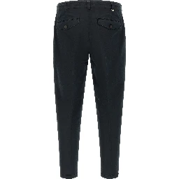 Black Linen Casual Pants