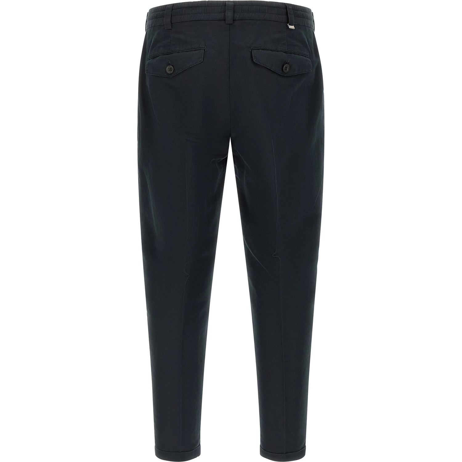 Black Linen Casual Pants