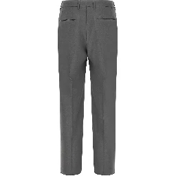 Gray Virgin Wool Two-Piece Suit