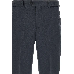 Blue Linen Pants